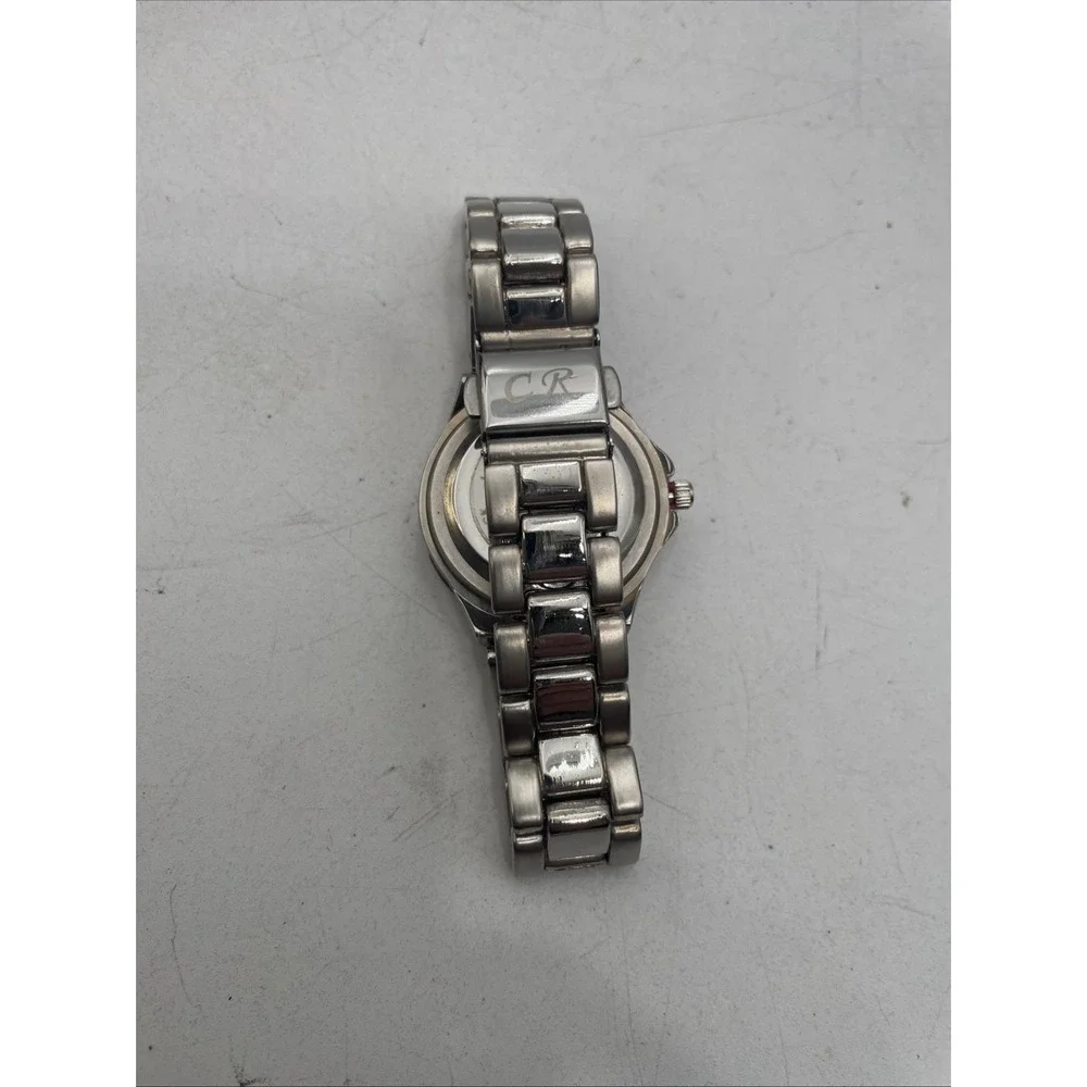 Charles Raymond New York His And Hers Silver Tone Couples Quartz Watch Gift Set